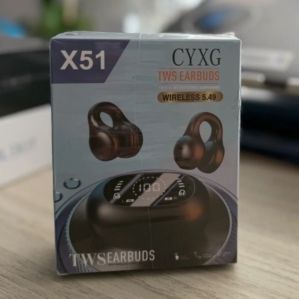 CYXG X51 Wireless Earbuds - Black